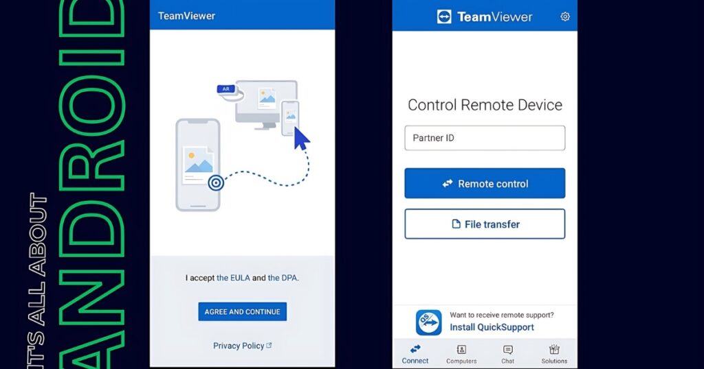 Anydesk-vs-TeamViewer-TeamViewer-EULA-and-home-screen