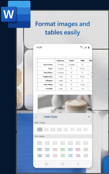 Google Docs MS Word comparison